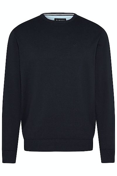 bugatti Rundhalspullover 7400-95510 Bequeme Passform durch günstig online kaufen