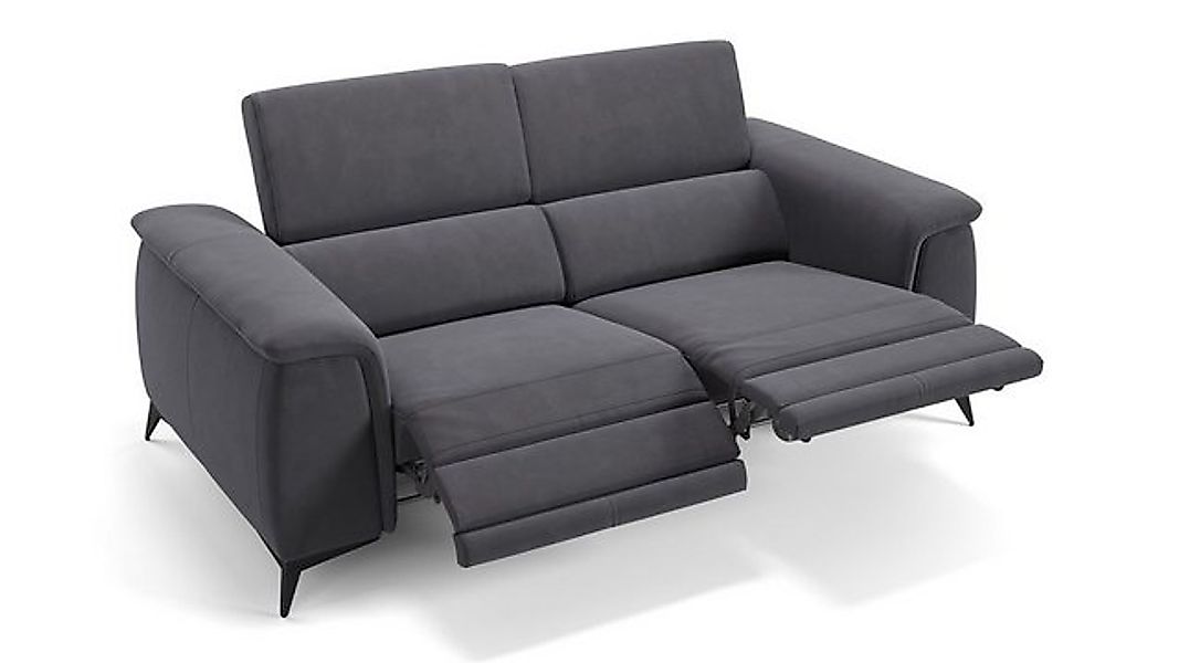 Sofanella 2-Sitzer Stoff LIVORNO, Relaxsofa, Designsofa, Designer Couch, It günstig online kaufen