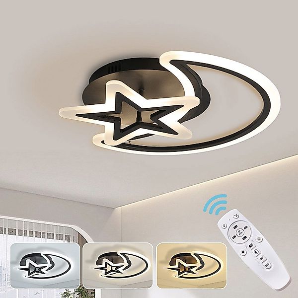 LMaxhome Deckenleuchte Mordern LED Deckenlampe Dimmbar günstig online kaufen