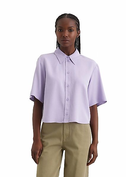 Marc OPolo DENIM Kurzarmbluse "aus TENCEL™ Lyocell" günstig online kaufen