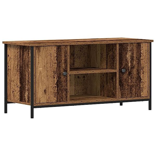 vidaXL TV-Schrank TV-Schrank Altholz 100x40x50 cm Holzwerkstoff und Stahl ( günstig online kaufen