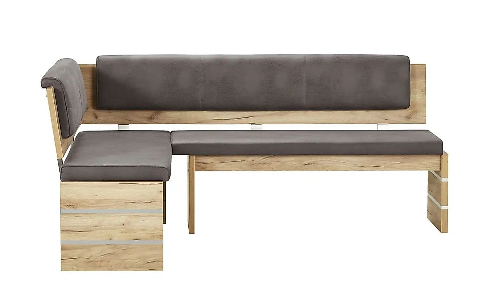 Eckbank  Mira ¦ grau ¦ Maße (cm): B: 205 H: 89 T: 155.0 Bänke > Eckbänke - günstig online kaufen