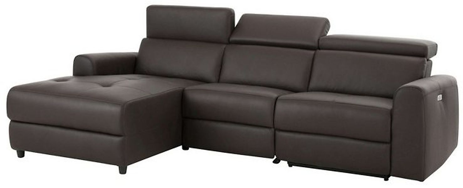 Home affaire Ecksofa Sentrano, L-Form, 275 cm, man. o. elektr. Relaxfunktio günstig online kaufen