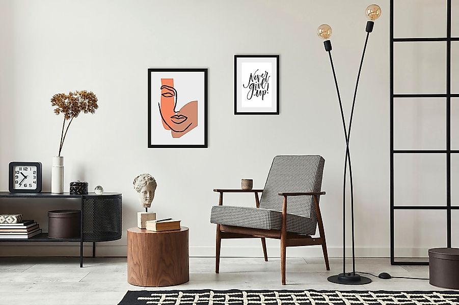 queence Bild »Dreamer«, Abstrakt-Kunst-Figuren-Gesicht-Sprüche & Texte-Moti günstig online kaufen