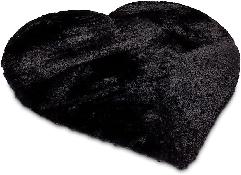 Gino Falcone Fellteppich Kuschelteppich Chiara, herzförmig, günstig online kaufen