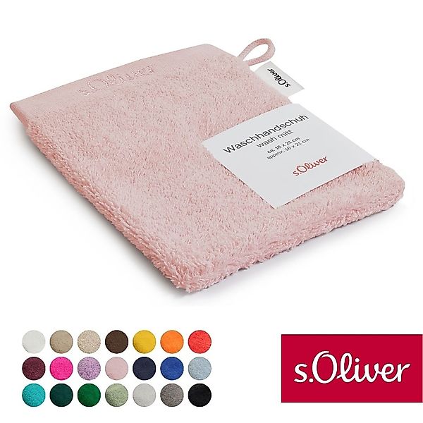 s.Oliver Waschhandschuh "s.Oliver, Premium Qualität, 600 gr/m², auch als Se günstig online kaufen