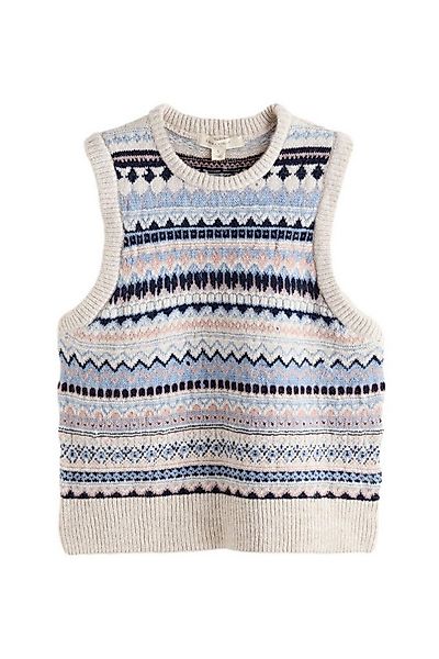 LAURA ASHLEY Stricktop Laura Ashley gestricktes Fairisle-Tanktop (1-tlg) günstig online kaufen