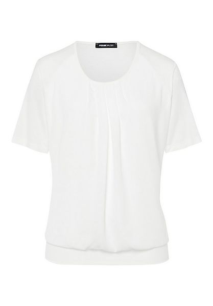 FRANK WALDER Blusentop - Damen Bluse mit eleganter Faltenpartie günstig online kaufen