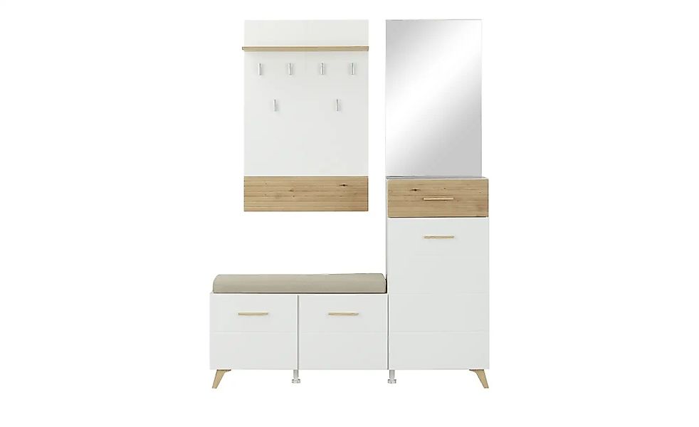 Home affaire Garderoben-Set "Sein Kompaktgarderobe, Flurgarderobe, Dielensc günstig online kaufen