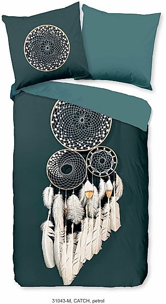 PURE luxury collection Wendebettwäsche "Catch" 2 Stk. tlg. Mikrofaser, 135x günstig online kaufen