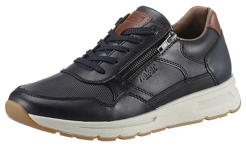 Rieker Sneaker mit gepolstertem Schaftrand, Freizeitschuh, günstig online kaufen