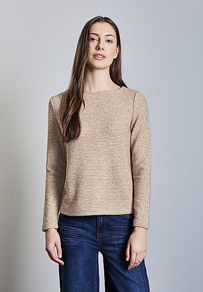STREET ONE Langarmshirt, mit U-Boot-Ausschnitt günstig online kaufen