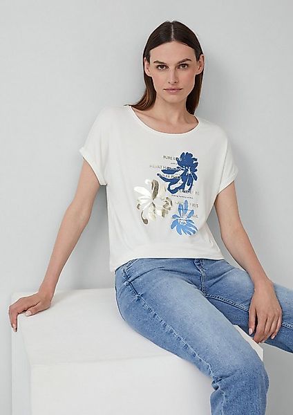 s.Oliver Muscleshirt T-Shirt T-Shirt aus Viskosemix im Relaxed Fit günstig online kaufen