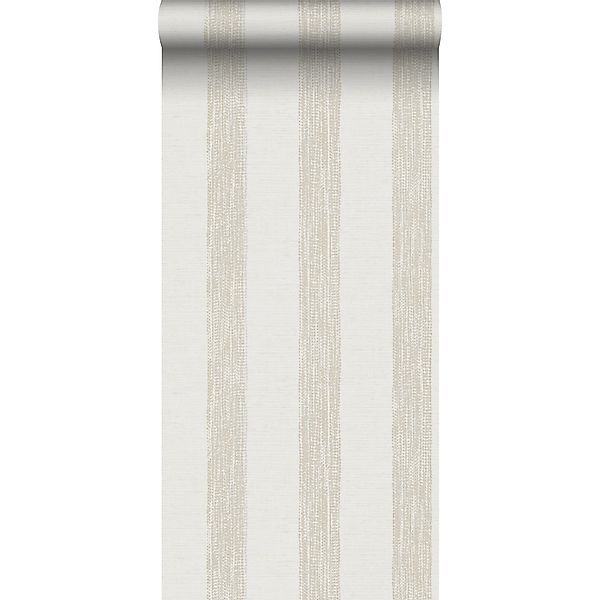 Sanders & Sanders Tapete Gemalte Streifen Beige Und Weiß 53 Cm X 1005 M 640 günstig online kaufen