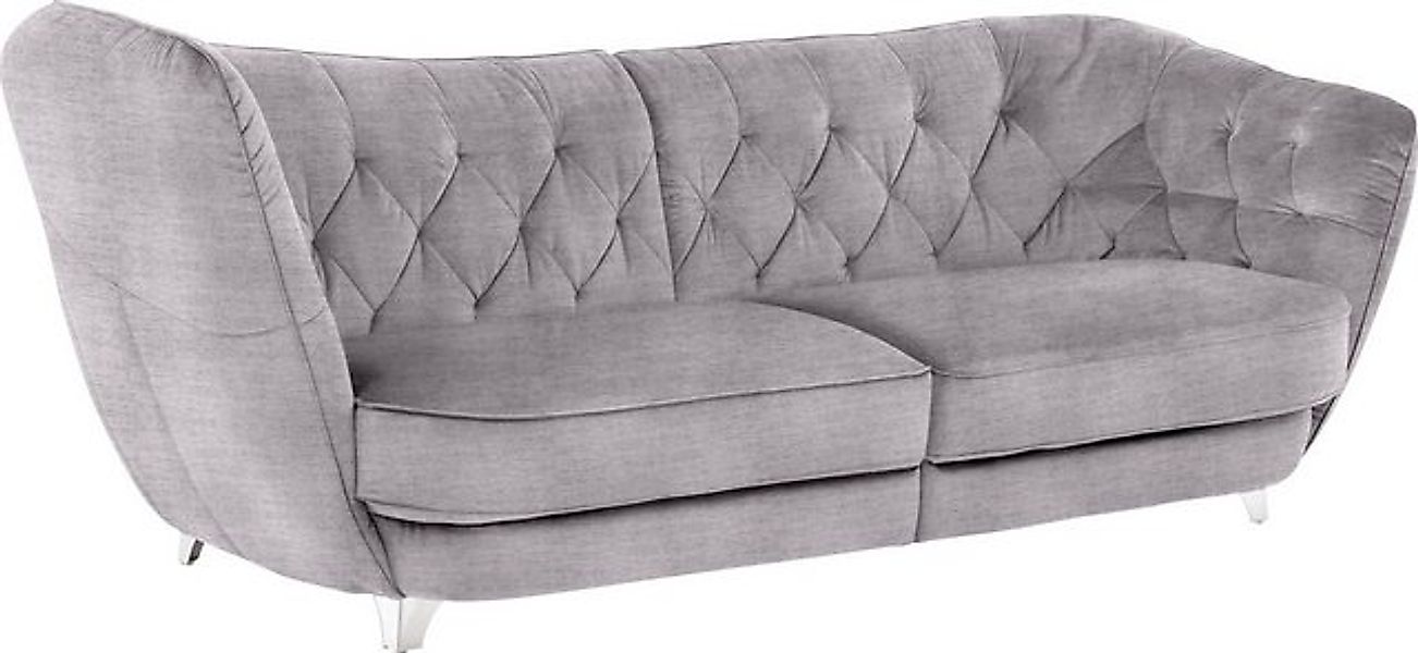 Leonique Big-Sofa Retro, stylischer Hochlehner günstig online kaufen