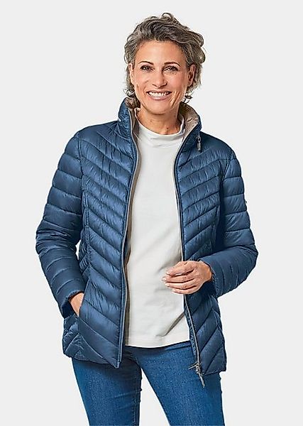 GOLDNER Steppjacke Kurzgröße: Leichte Wattierung mit Diagonalstepp günstig online kaufen