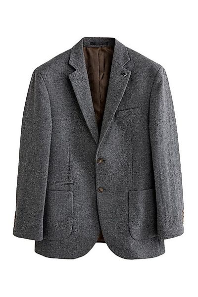 Next Sakko Regular Fit Sakko mit Fischgrätmuster (1-tlg) günstig online kaufen