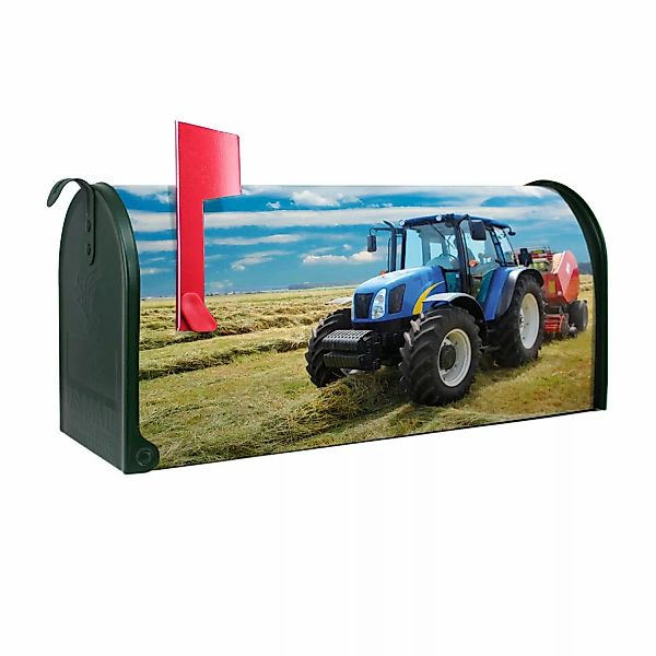 Banjado Amerikanischer Briefkasten Grün 48x22x16cm US Mailbox Letterbox Pos günstig online kaufen