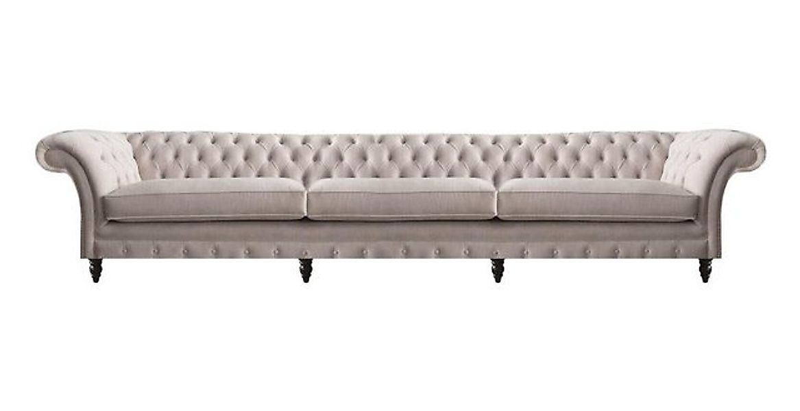 Xlmoebel Sofa Modernes Chesterfield-Dreisitzer-Sofa für das Wohnzimmer., He günstig online kaufen