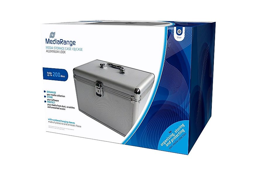 Mediarange Aufbewahrungsbox MediaRange CD/DVD Koffer 200-fach günstig online kaufen