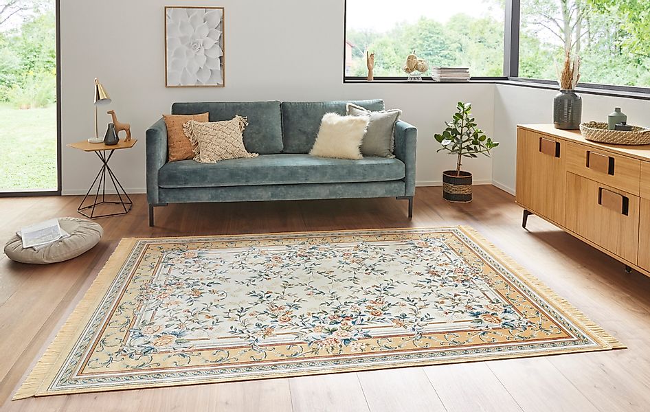HANSE Home Teppich »Antik Flowers«, rechteckig, 5 mm Höhe, Orientalisch mit günstig online kaufen