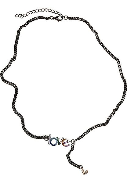 URBAN CLASSICS Edelstahlkette Urban Classics Unisex Love Necklace günstig online kaufen