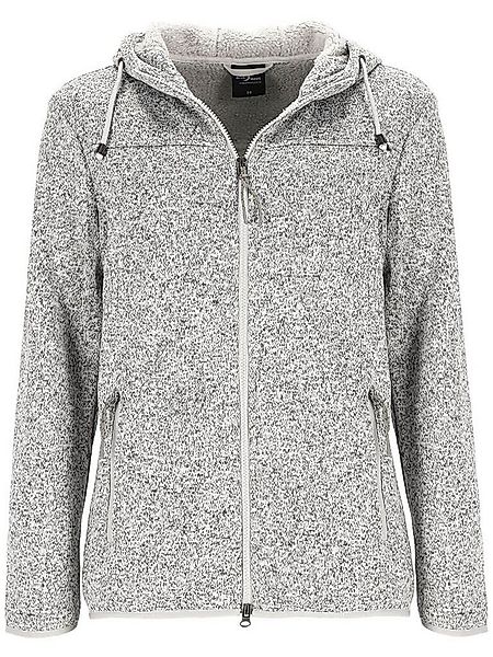 Blue Wave Fleecejacke Meike Damen Strickfleece-Jacke Meike mit Kapuze und T günstig online kaufen