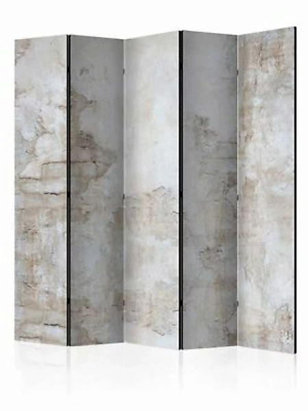 artgeist Paravent Stony Story II [Room Dividers] beige/weiß Gr. 225 x 172 günstig online kaufen