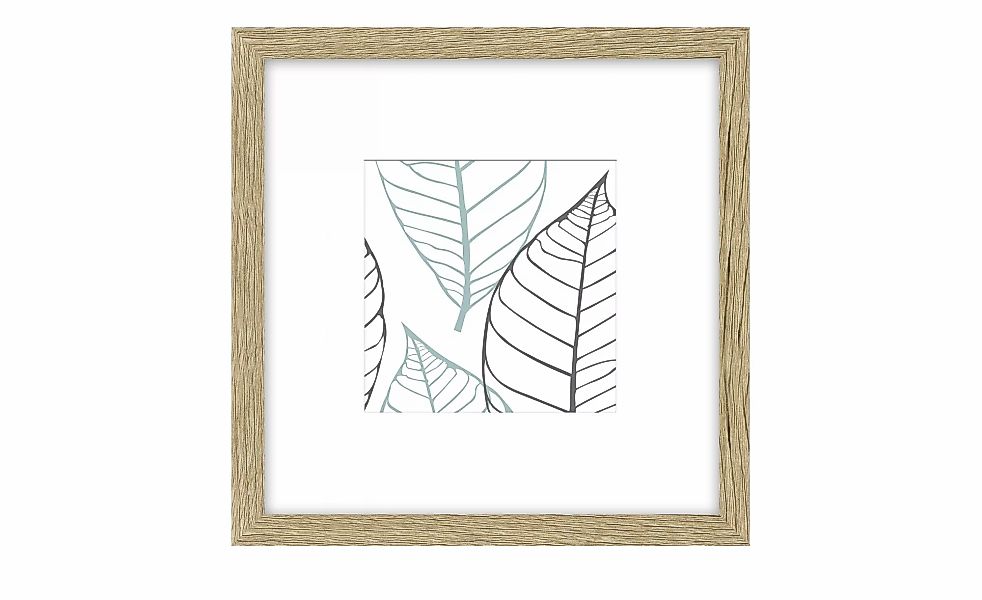Bilderrahmen 23x23 cm  Iceland ¦ holzfarben ¦ Holzwerkstoff ¦ Maße (cm): B: günstig online kaufen