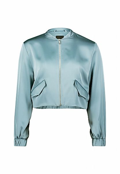Zero Jackenblazer "zero Damen Satin-Jacke mit Klappentaschen", weiteres Det günstig online kaufen