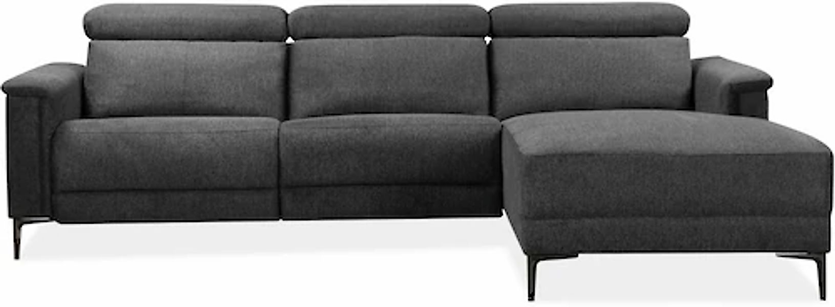Home affaire Ecksofa »Lund, L-Form, 261cm, man. o. elektr. Relaxfunktion (m günstig online kaufen