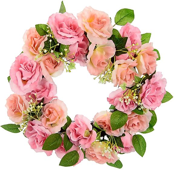 I.GE.A. Kunstkranz "Rosen" 9 cm günstig online kaufen