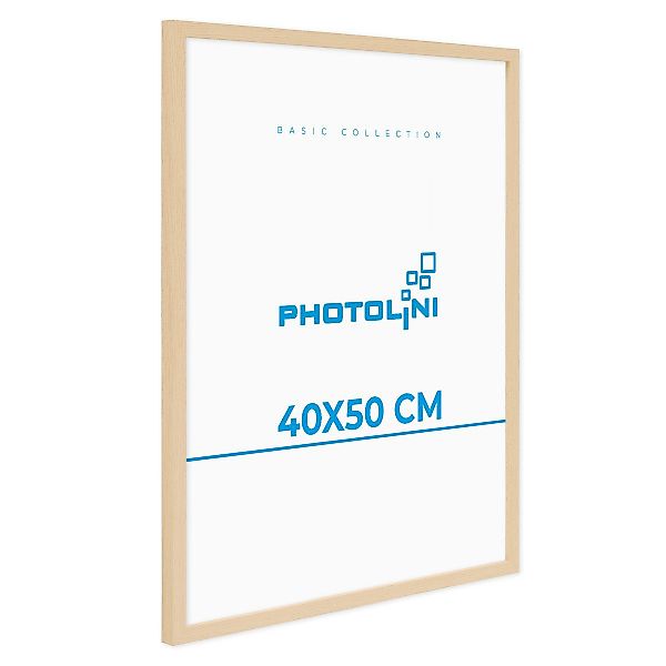 PHOTOLINI Bilderrahmen Poster-Einzelrahmen Modern Schmal günstig online kaufen