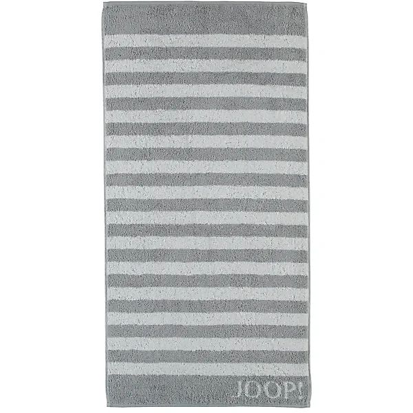JOOP! Classic - Stripes 1610 - Farbe: Silber - 76 - Handtuch 50x100 cm günstig online kaufen