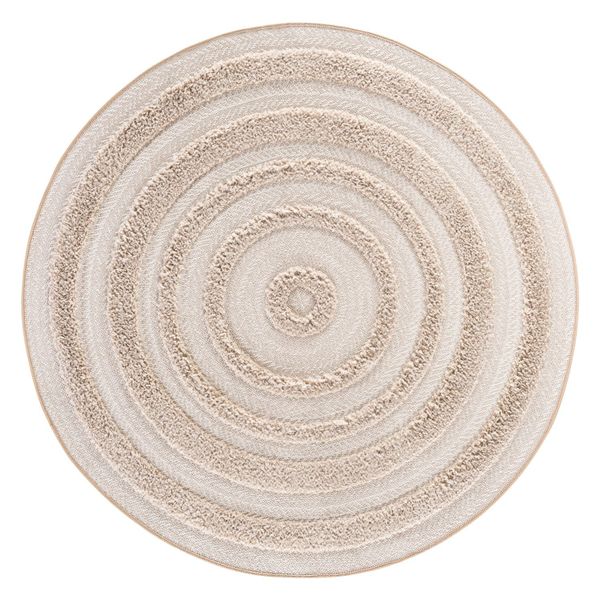 Rikmani Hochflor-Teppich Hochflorteppich Rund 160 cm günstig online kaufen