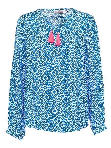 Accessoire Boutique Blusenshirt Schlupfbluse Figurumspielend günstig online kaufen