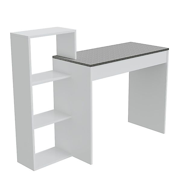 HAGO Schreibtisch Regal Kombination 110x72x40 weiß günstig online kaufen