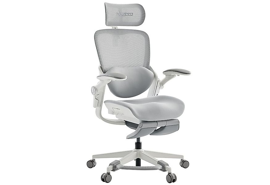 Musso Bürostuhl 135° Neigung, 3D-Lendenstütze, 4D-Kopfstütze & Fußstütze (1 günstig online kaufen