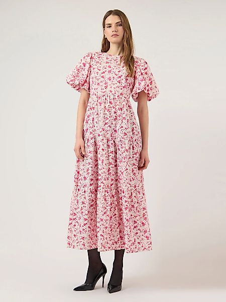 Y.A.S Midikleid "YASCOLEA SS ANKLE DRESS S. NOOS" Sommerkleid, Baumwolle, k günstig online kaufen