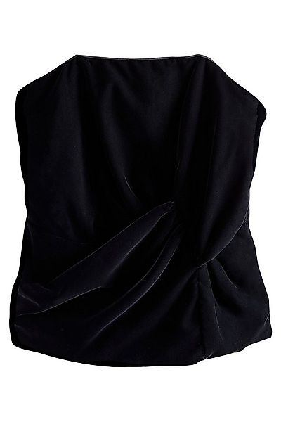 Next Bandeautop Strukturiertes Bandeau-Oberteil aus Samt (1-tlg) günstig online kaufen