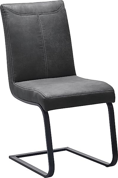 K+W Komfort & Wohnen Freischwinger »Floyd« () Kontrastnaht, Freischwingerge günstig online kaufen