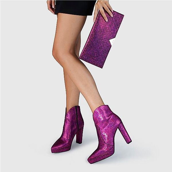 Lodi Telolina Stiefelette mit Glitzer-Effekt günstig online kaufen