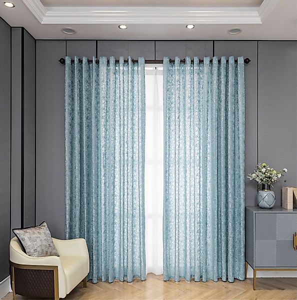 BYSURE Gardine (2 St), Ösen, halbtransparent, günstig online kaufen