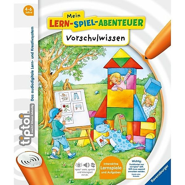 Ravensburger Lernspielzeug tiptoi Mein Lern-Spiel-Abenteuer: Vorschulwissen günstig online kaufen