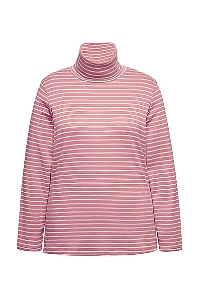Ulla Popken T-Shirt Shirt gerippt Slim günstig online kaufen