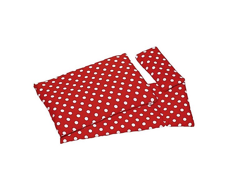 goki Puppen Bettwäsche Bettzeug Rot, (packung, 3-tlg., Material: Baumwolle, günstig online kaufen