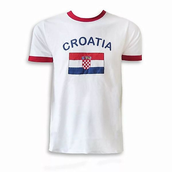 Sonia Originelli T-Shirt Fan-Shirt "Croatia" Unisex Fußball WM EM Herren T- günstig online kaufen