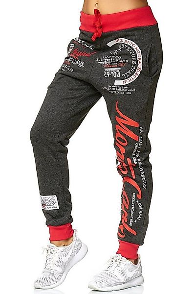 L.gonline Jogginghose Damen Jogging-HOSE, Monte Carlo 592 (Sweatpants, 1-tl günstig online kaufen