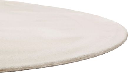 Homie Living Teppich "Lago" rund 19 mm Höhe Kurzflor, Uni Farben, ideal im günstig online kaufen