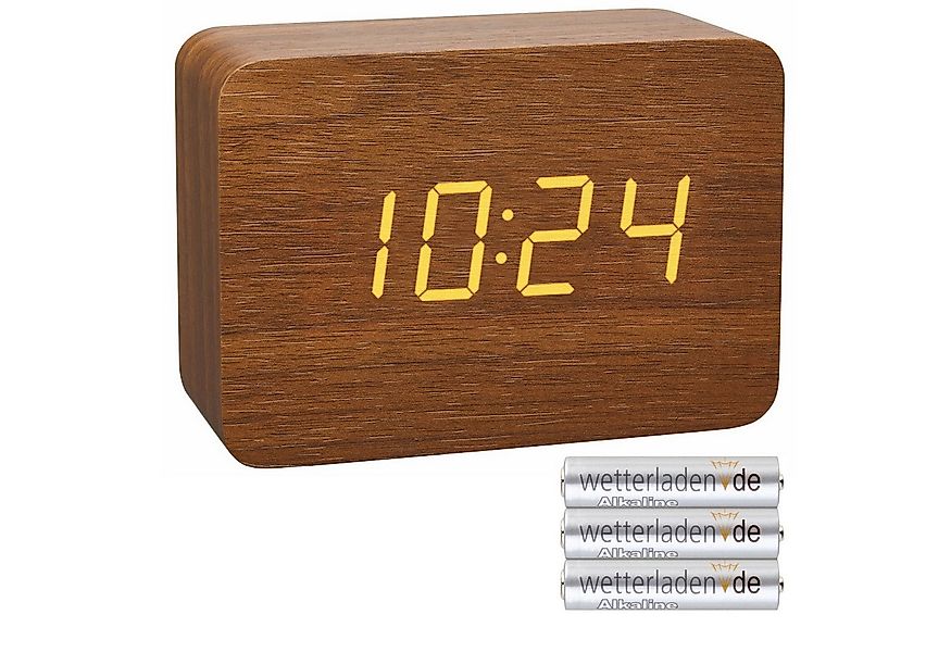 TFA Dostmann Funkwecker Design Funk-Wecker in Holz-Optik Clocco TFA 60.2549 günstig online kaufen